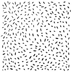 Doodle pattern from line elements. Vector art illustration template.