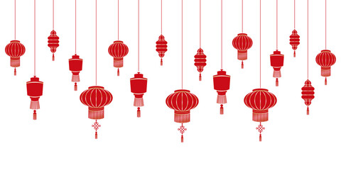 Fototapeta na wymiar Illustration chinese new year decoration vector