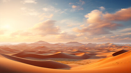 Fototapeta na wymiar Ultra-Realistic Dunes