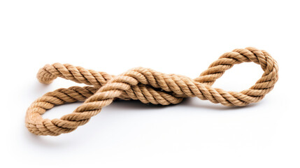 rope with knot - obrazy, fototapety, plakaty