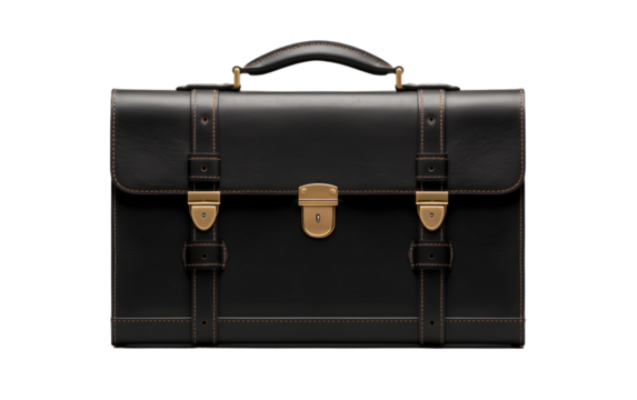 Briefcase Chronicles The Versatile Business Companion on White or PNG Transparent Background.