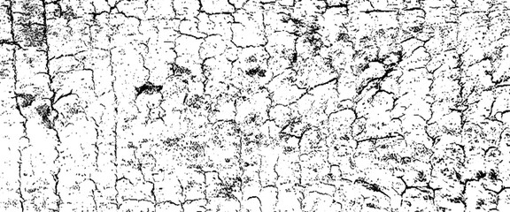 Vector wooden texture with scratches and seamless broken cracks transparent background.