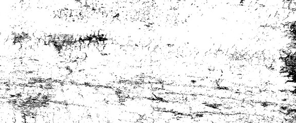 Vector texture of a concrete wall with cracks and scratches, dark messy dust overlay distress transparent background.
