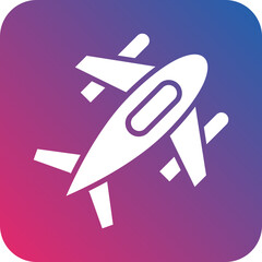 Vector Design Airplane Icon Style