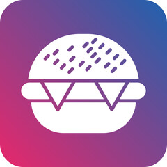 Vector Design Burger Icon Style