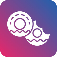 Vector Design Doughnut Icon Style