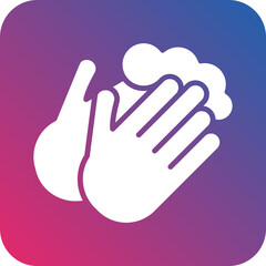 Obraz premium Vector Design Hand Washing Icon Style