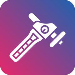 Vector Design Polisher Machine Icon Style