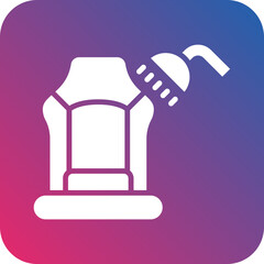 Vector Design Seat Cleaning Icon Style