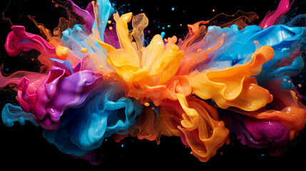 Liquid Art in Vibrant