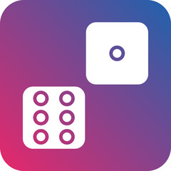 Vector Design Dice Icon Style