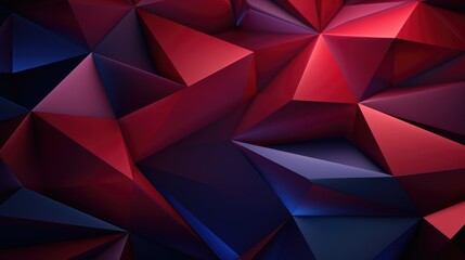 Fototapeta premium Triangle Poligon Colorful Abstract futuristic Background