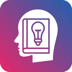 Vector Design Knowledge Icon Style