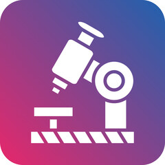 Vector Design Microscope Icon Style