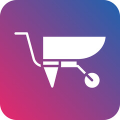 Vector Design Wheelbarrow Icon Style