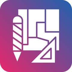 Vector Design Engineering Sketch Icon Style