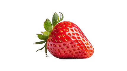 strawberry transparent, white background, isolate, png