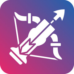 Vector Design Crossbow Icon Style