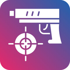 Vector Design Shooting Icon Style