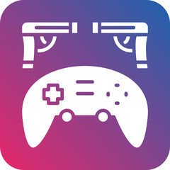 Vector Design Action Game Icon Style