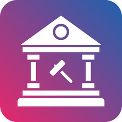 Vector Design Government Auction Icon Style