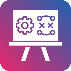 Vector Design Development Plan Icon Style