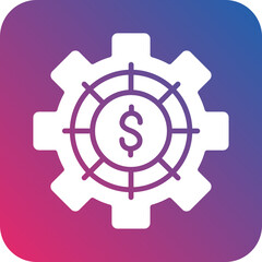 Vector Design Cost Management Icon Style