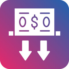 Vector Design Deposit Icon Style