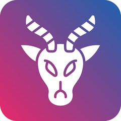 Vector Design Gazelle Icon Style