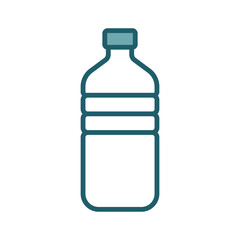 water bottle icon vector design template simple and clean