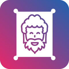 Vector Design Fine Art Icon Style