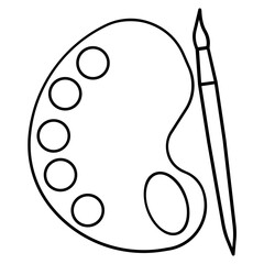 Education Icon Set in Line Style