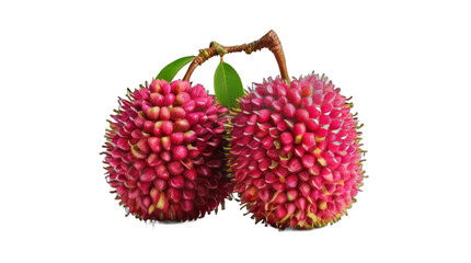 lychee transparent, white background, isolate, png