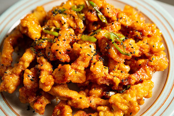 Sweet and Sour Pork in Sweet Rice Batter	