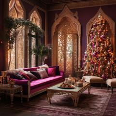 Christmas Tree Ornate Dreamscape
