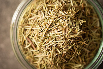 Dried rosemary, dried food ingredient