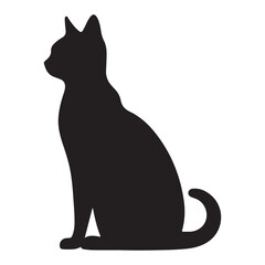 Cat black Silhouette 

