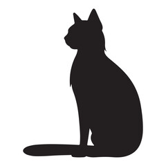 Cat black Silhouette 
