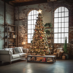 Christmas Tree Whimsical Wonder
