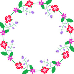 floral wreath