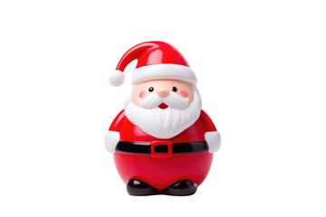 Happy Santa Clous figure PNG Transparent
