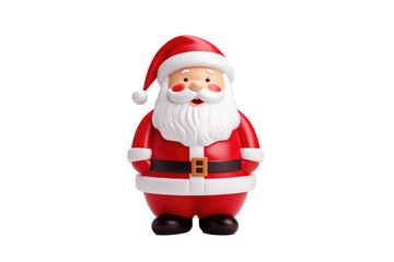 Happy Santa Clous figure PNG Transparent