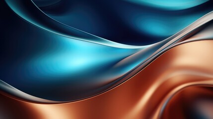 Obraz premium Soft and liquid color waves background, wallpaper. wallpaper abstrack organic liquid ilustration
