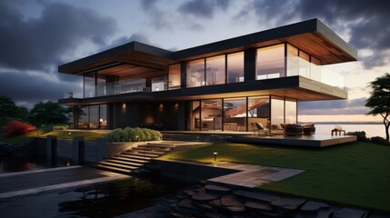 Obraz premium modern house