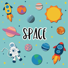 Space cliparts © Ingrid