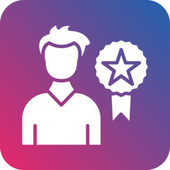 Obraz premium Positive Brand Experience Icon Style