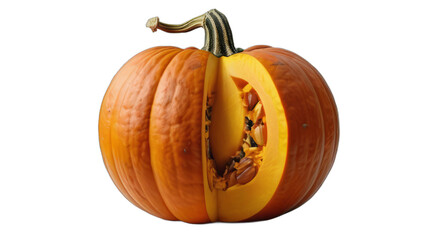 pumpkin transparent, white background, isolate, png