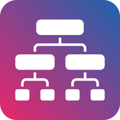 Decision Tree Icon Style