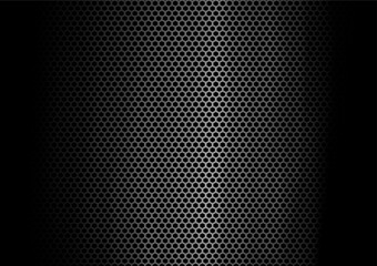 Naklejka premium dark and light gray gradient abstract background in combination with cafla texture feel of metal used for media design