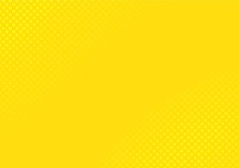 The yellow background is combined with the dot pattern created by the graphics program.